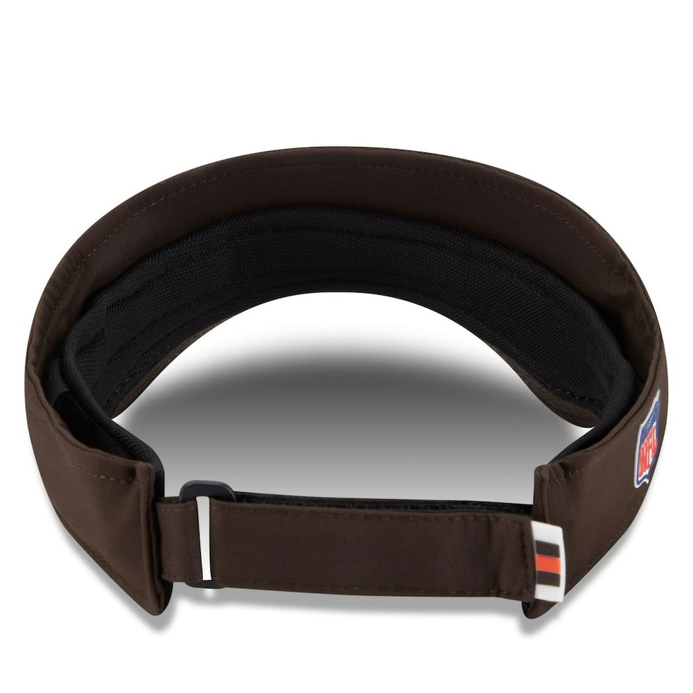 Cleveland Browns New Era 2025 Sideline Visor