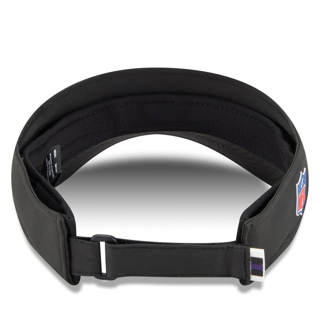 Baltimore Ravens New Era 2025 Sideline Visor