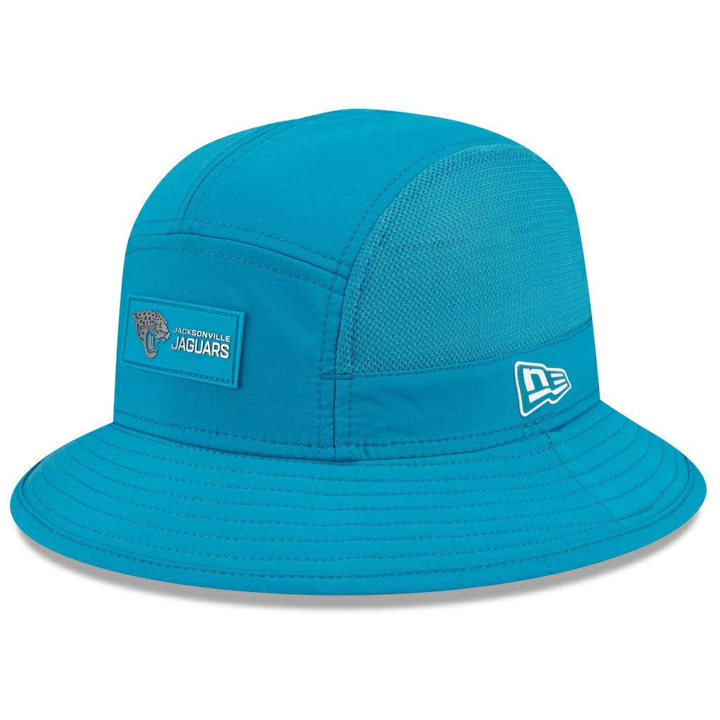 Jacksonville Jaguars New Era 2025 Sideline Bucket Hat