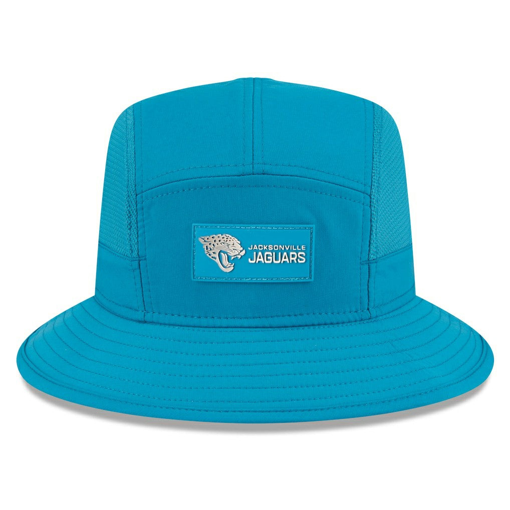 Jacksonville Jaguars New Era 2025 Sideline Bucket Hat