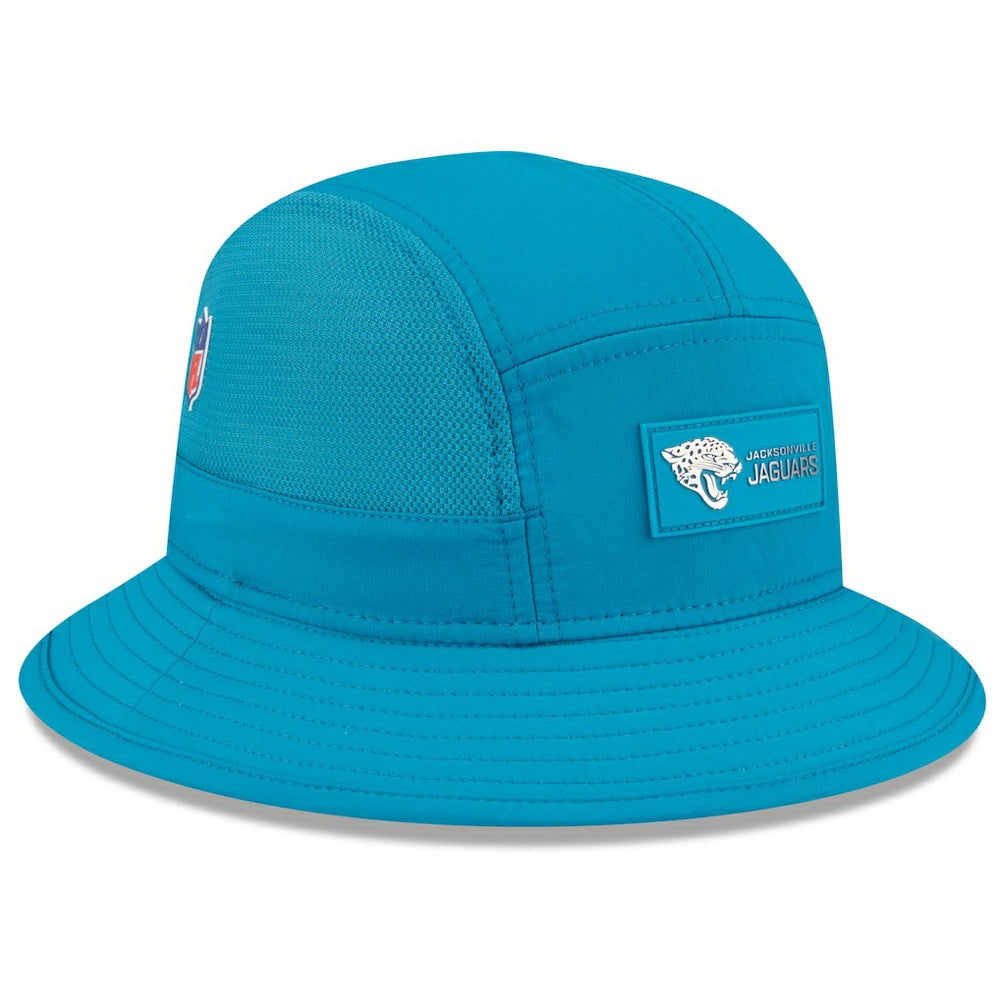 Jacksonville Jaguars New Era 2025 Sideline Bucket Hat