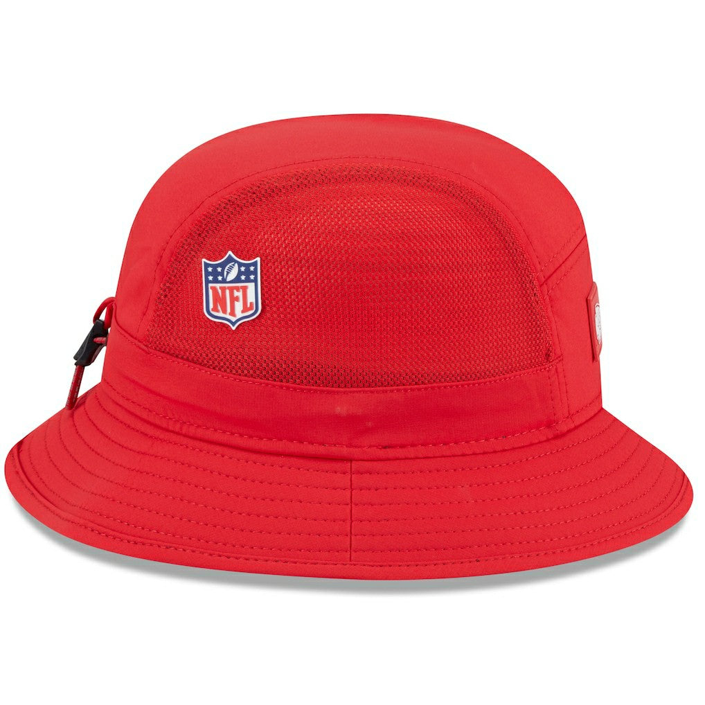 Kansas City Chiefs New Era 2025 Sideline Bucket Hat