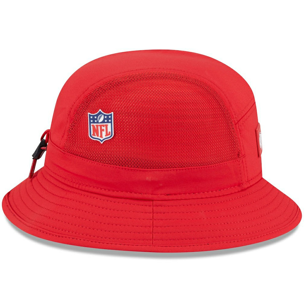 Kansas City Chiefs New Era 2025 Sideline Bucket Hat