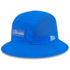 Los Angeles Rams New Era 2025 Sideline Bucket Hat