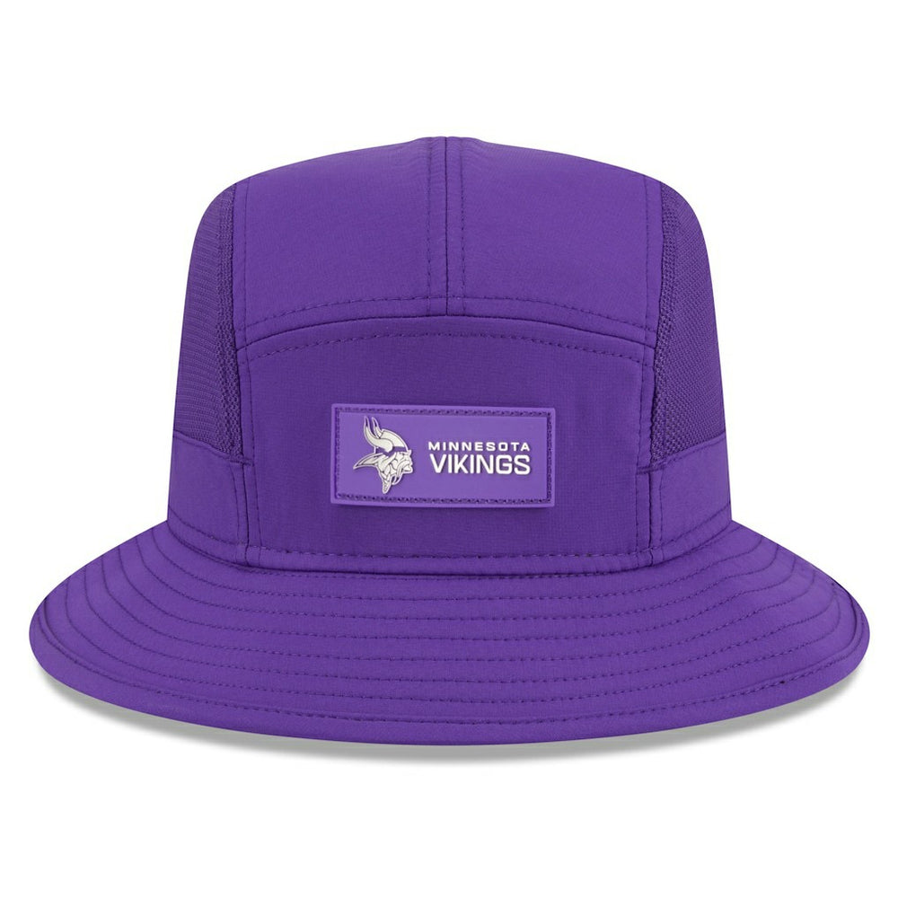 Minnesota Vikings New Era 2025 Sideline Bucket Hat