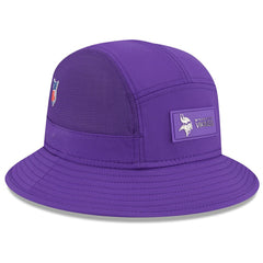 Minnesota Vikings New Era 2025 Sideline Bucket Hat