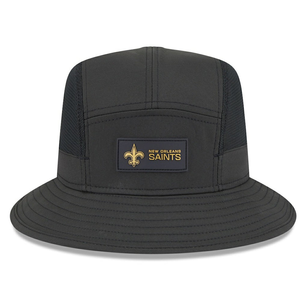 New Orleans Saints New Era 2025 Sideline Bucket Hat