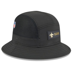 New Orleans Saints New Era 2025 Sideline Bucket Hat