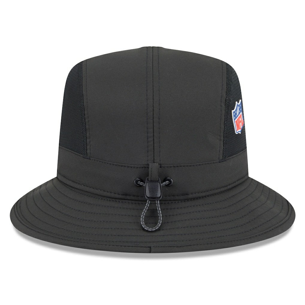 New Orleans Saints New Era 2025 Sideline Bucket Hat