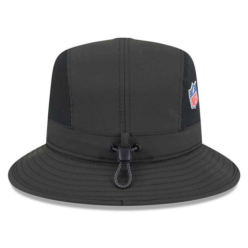 New Orleans Saints New Era 2025 Sideline Bucket Hat
