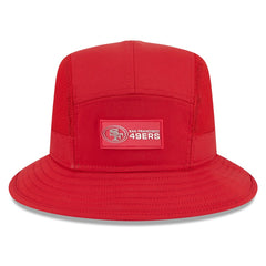 San Francisco 49ers New Era 2025 Sideline Bucket Hat