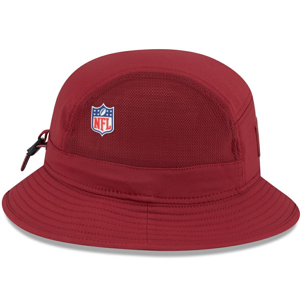 Washington Commanders New Era 2025 Sideline Bucket Hat