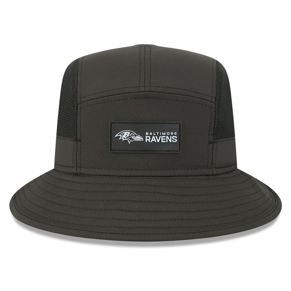 Baltimore Ravens New Era 2025 Sideline Bucket Hat