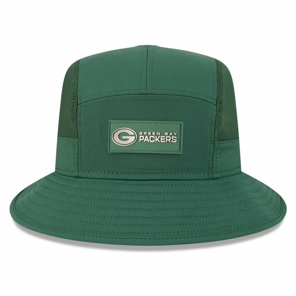 Green Bay Packers New Era 2025 Sideline Bucket Hat