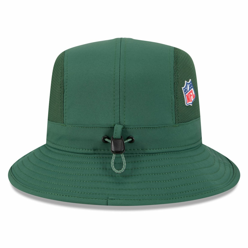 Green Bay Packers New Era 2025 Sideline Bucket Hat
