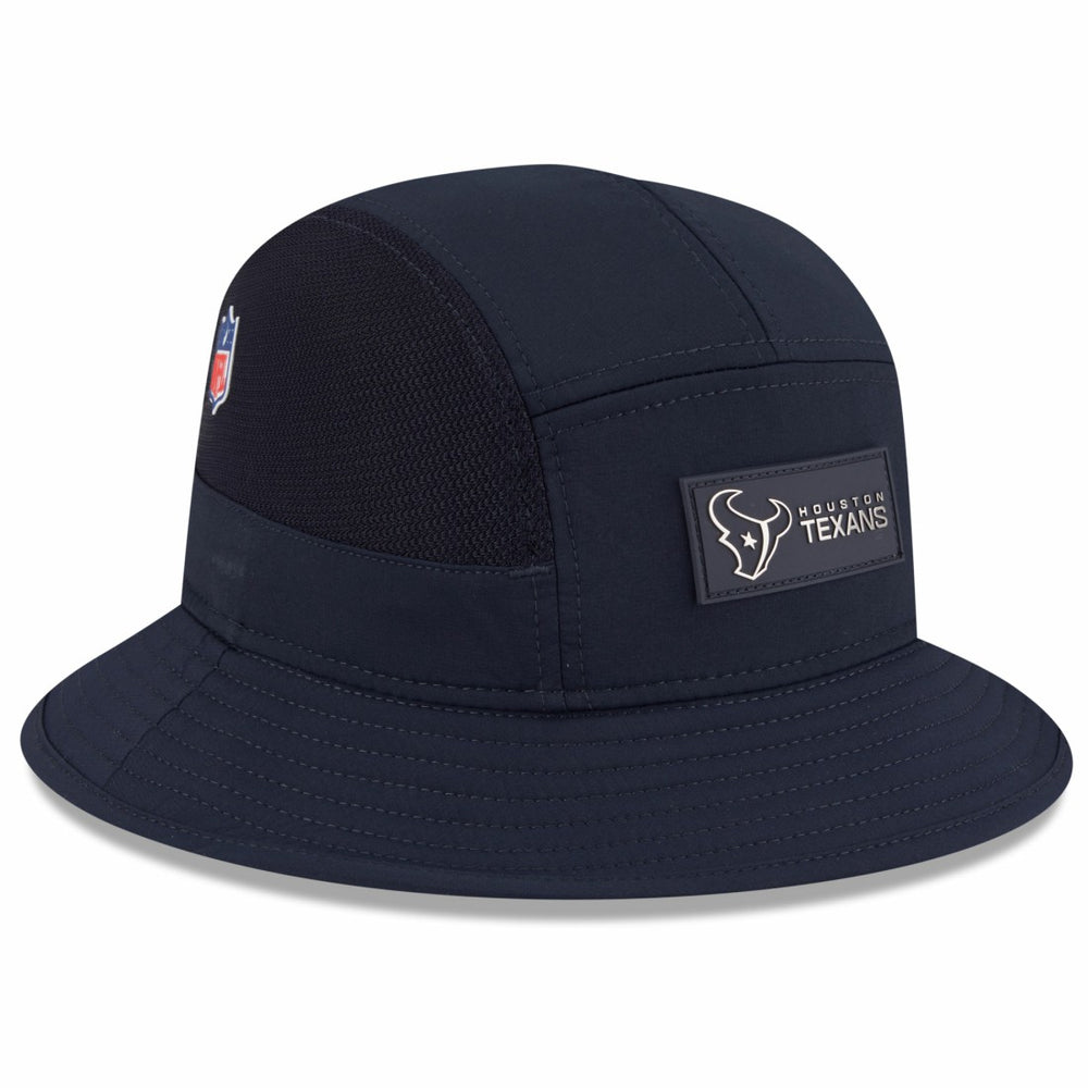 Houston Texans New Era 2025 Sideline Bucket Hat