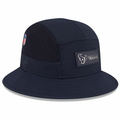 Houston Texans New Era 2025 Sideline Bucket Hat