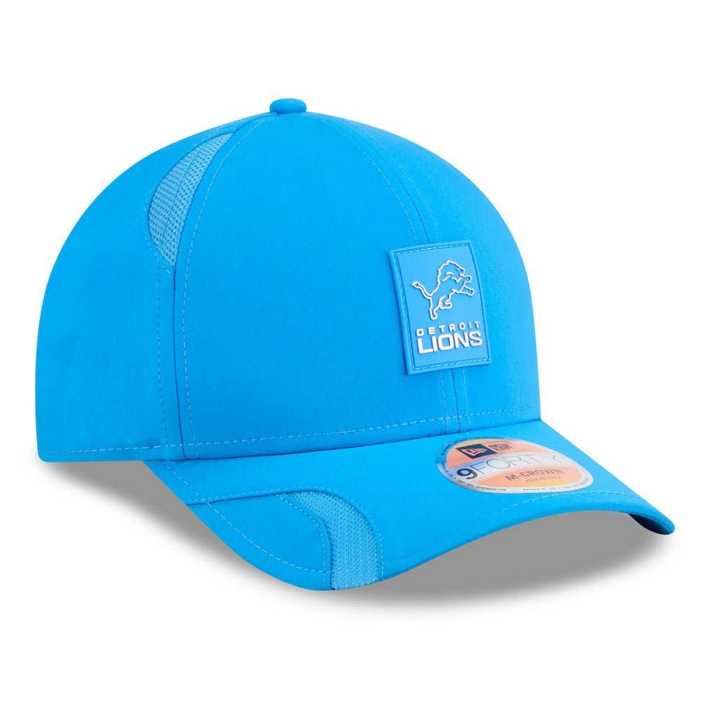 Detroit Lions New Era Youth 2025 Sideline 9FORTY Adjustable Hat