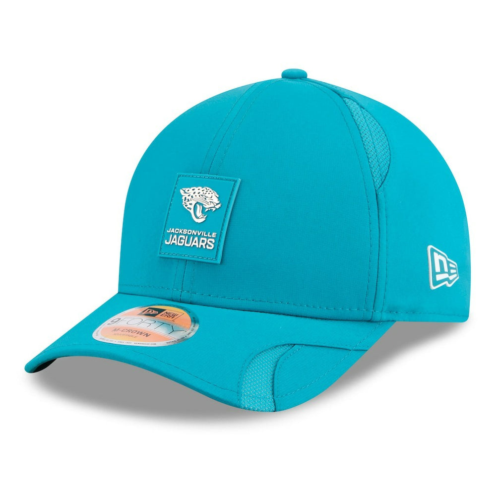 Jacksonville Jaguars New Era Youth 2025 Sideline 9FORTY Adjustable Hat