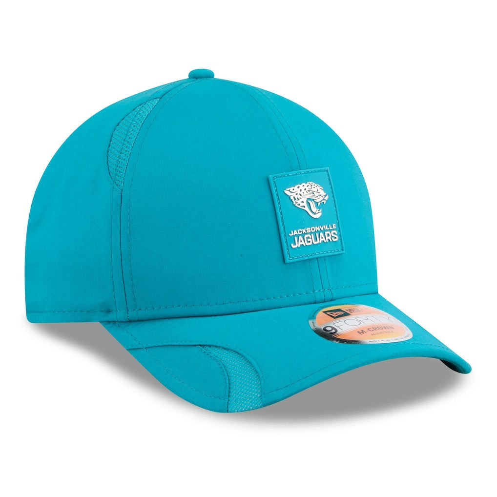 Jacksonville Jaguars New Era Youth 2025 Sideline 9FORTY Adjustable Hat
