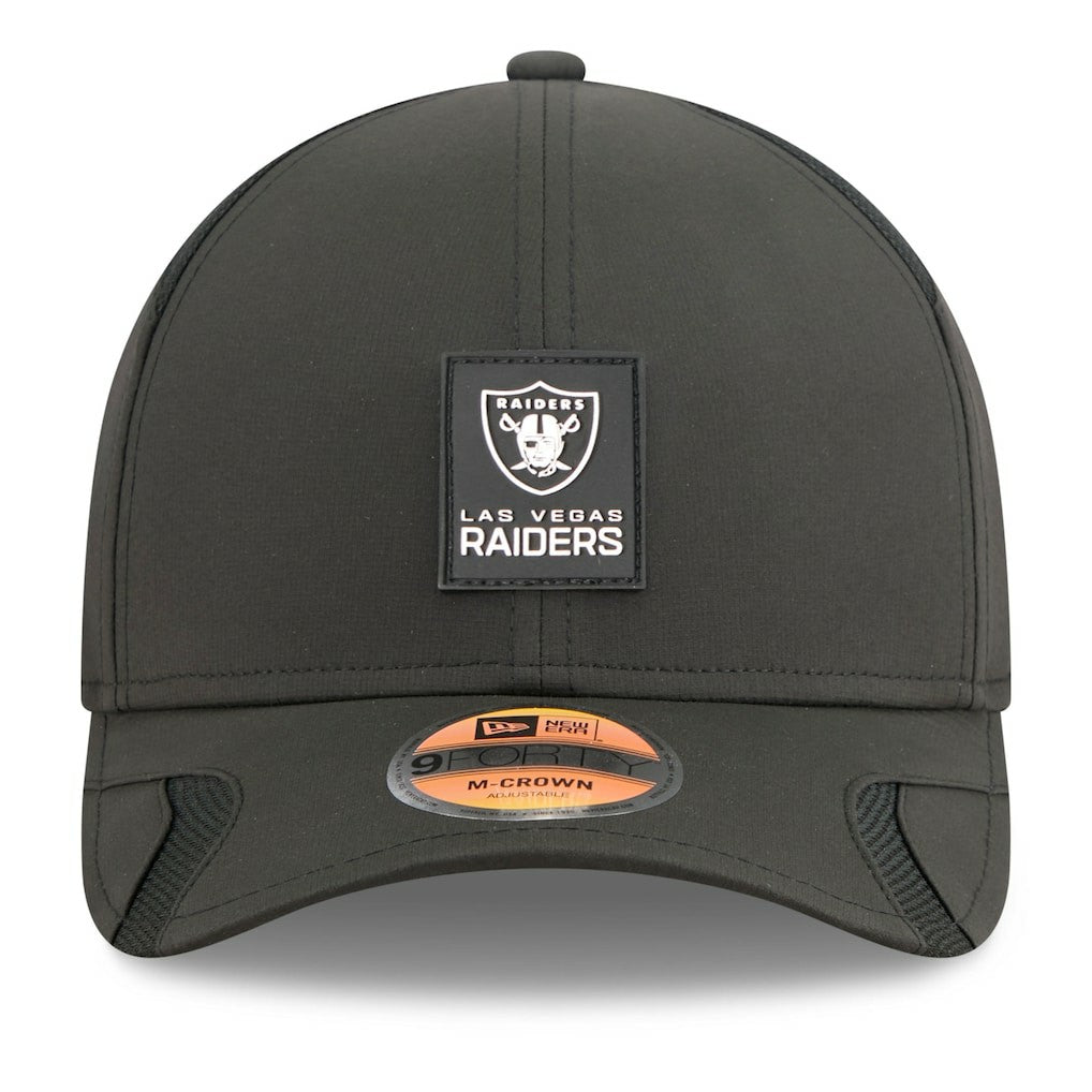 Las Vegas Raiders New Era Youth 2025 Sideline 9FORTY Adjustable Hat