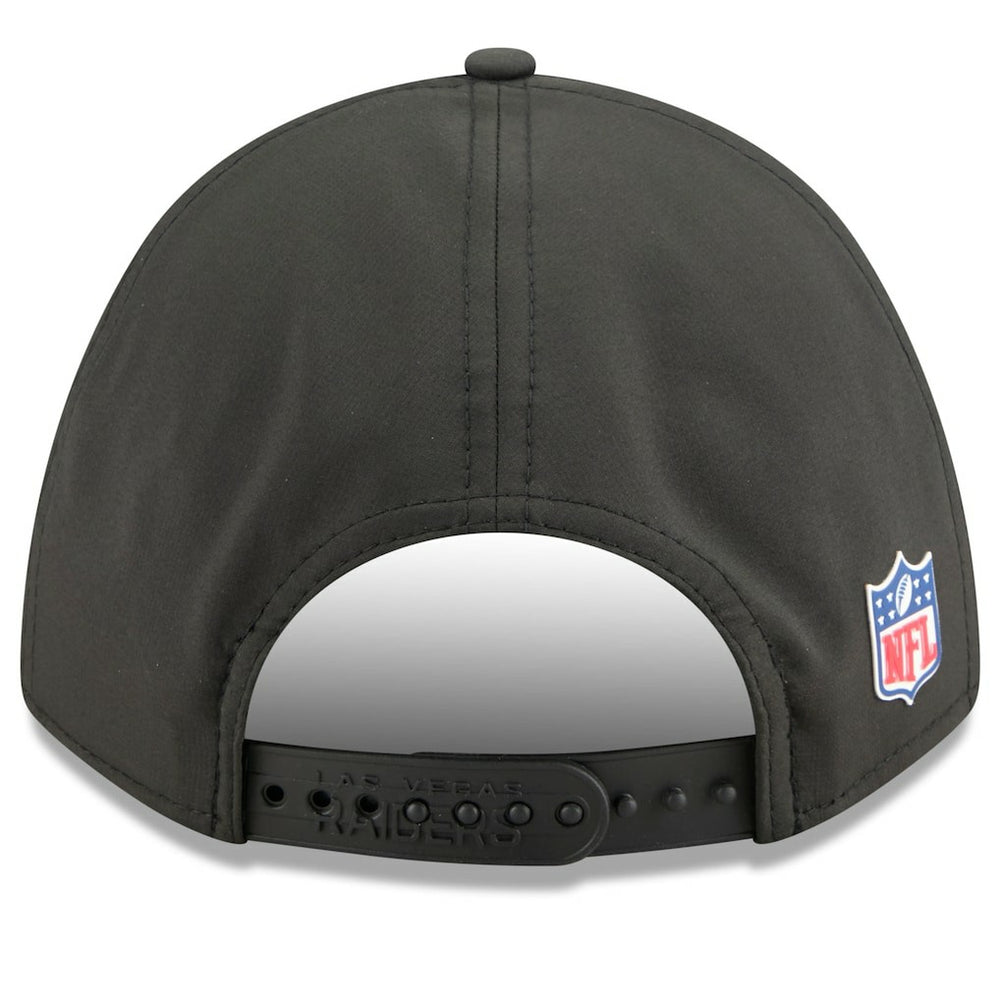 Las Vegas Raiders New Era Youth 2025 Sideline 9FORTY Adjustable Hat