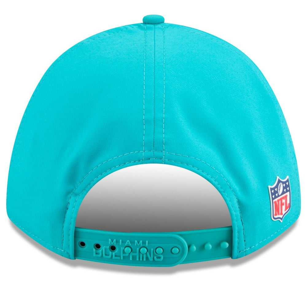 Miami Dolphins New Era Youth 2025 Sideline 9FORTY Adjustable Hat