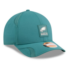 Philadelphia Eagles New Era Youth 2025 Sideline M-Crown 9FORTY Adjustable Hat
