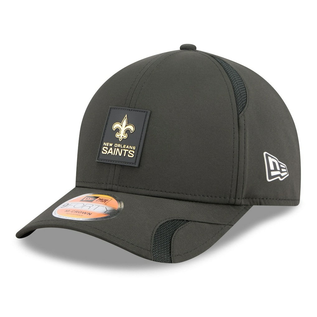 New Orleans Saints New Era Youth 2025 Sideline 9FORTY Adjustable Hat