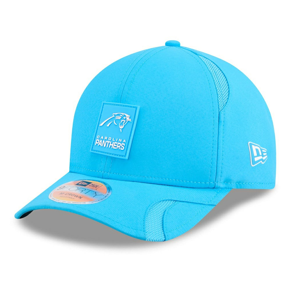Carolina Panthers New Era Youth 2025 Sideline 9FORTY Adjustable Hat