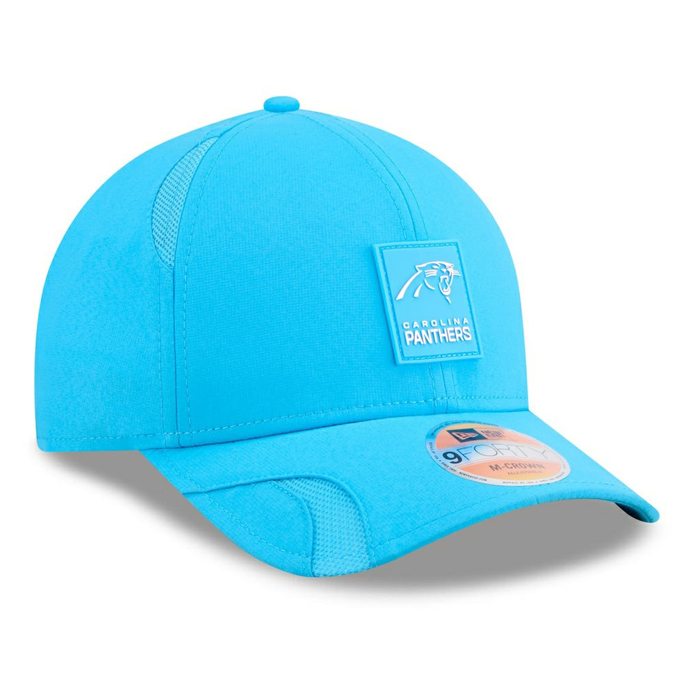 Carolina Panthers New Era Youth 2025 Sideline 9FORTY Adjustable Hat