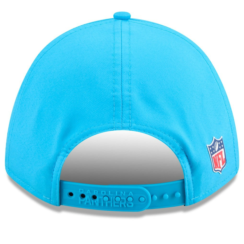 Carolina Panthers New Era Youth 2025 Sideline 9FORTY Adjustable Hat