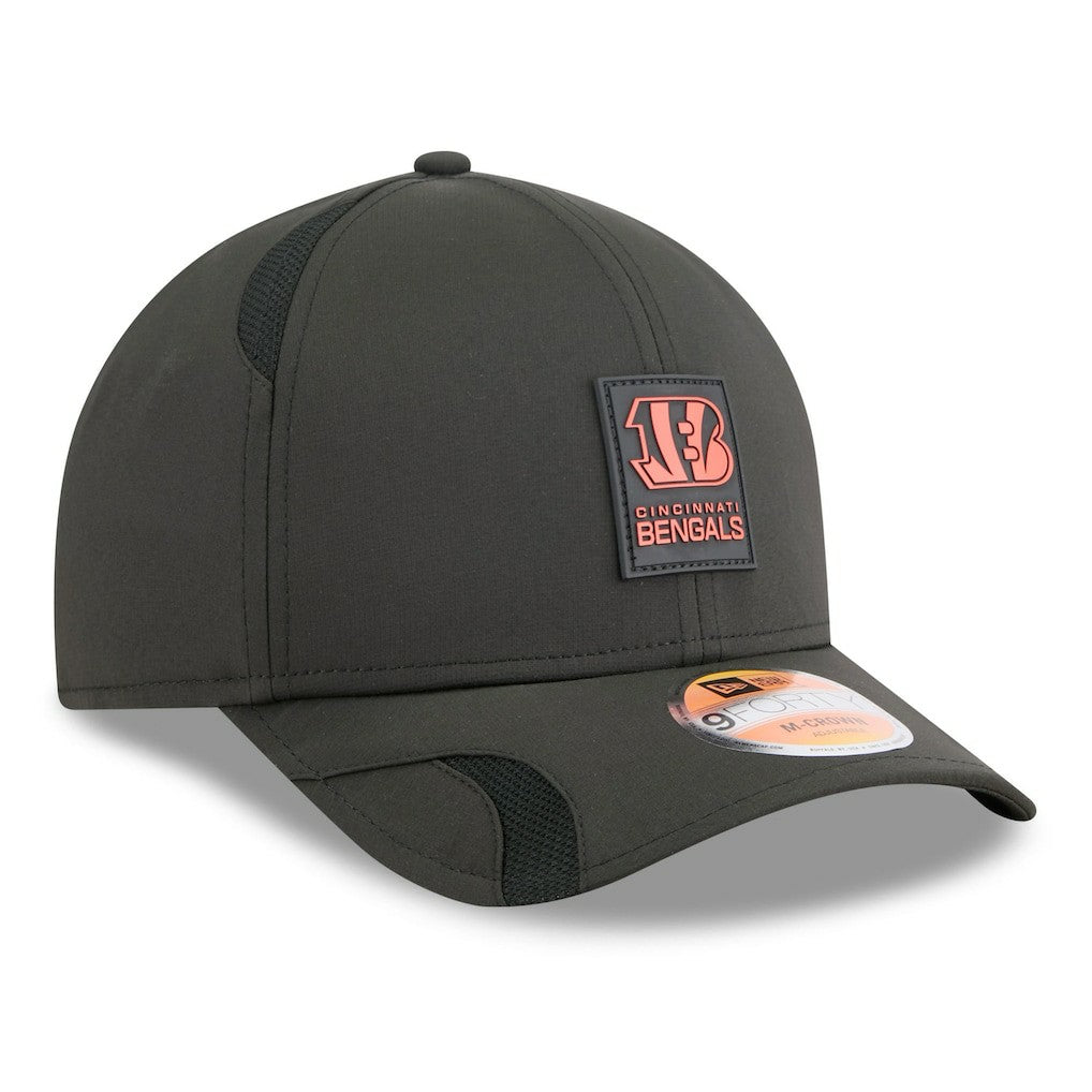 Cincinnati Bengals New Era Youth 2025 Sideline 9FORTY Adjustable Hat