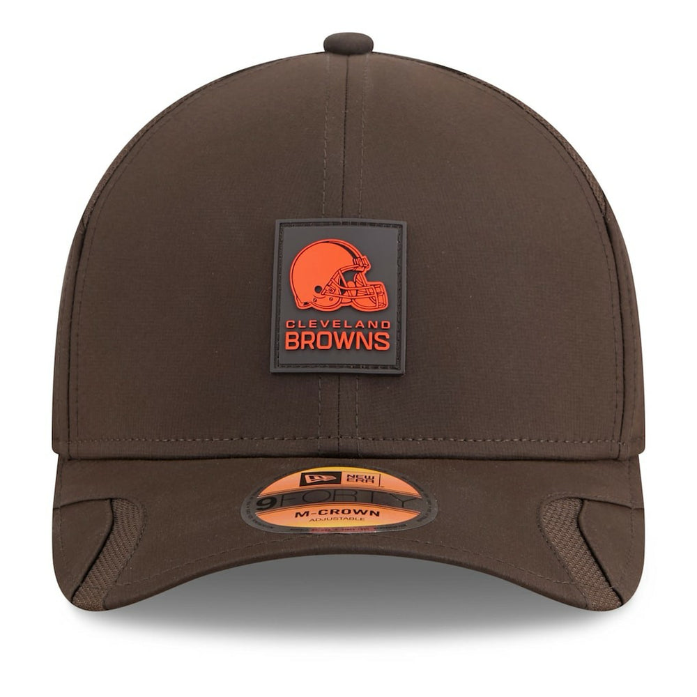 Cleveland Browns New Era Youth 2025 Sideline 9FORTY Adjustable Hat