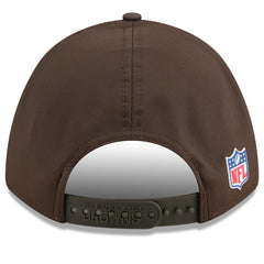 Cleveland Browns New Era Youth 2025 Sideline 9FORTY Adjustable Hat