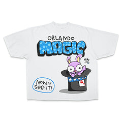 Orlando Magic Unisex Magic Trick Premium Vintage Boxy T-Shirt Discount