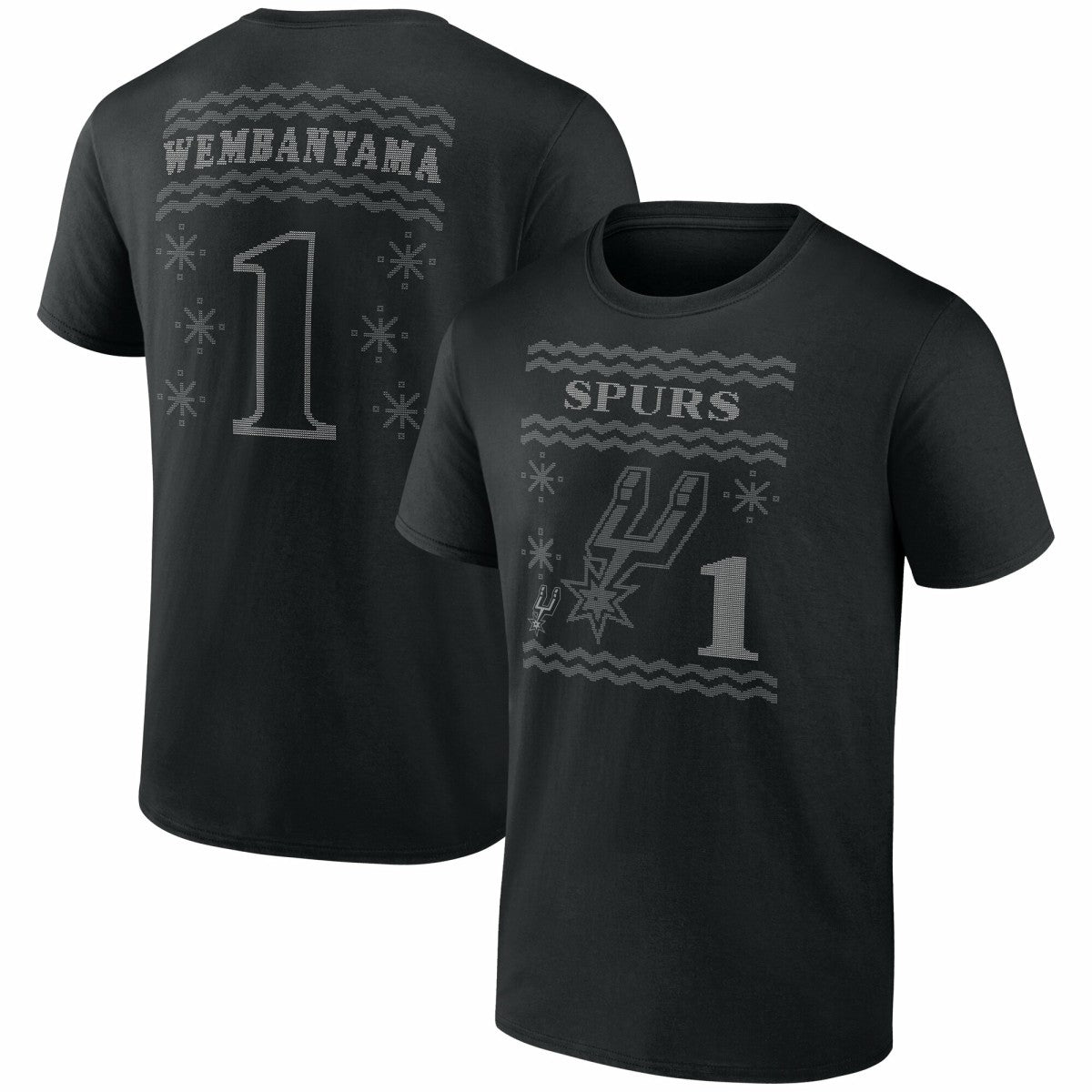 Victor Wembanyama San Antonio Spurs Ugly Sweater Name & Number T-Shirt Outlet