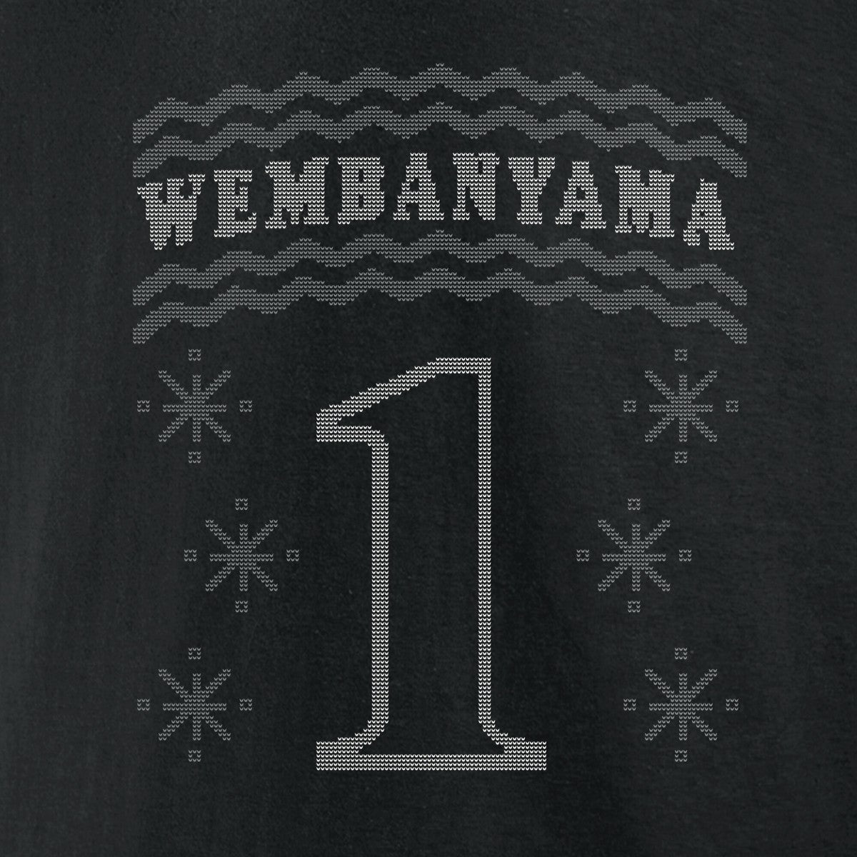 Victor Wembanyama San Antonio Spurs Ugly Sweater Name & Number T-Shirt Outlet