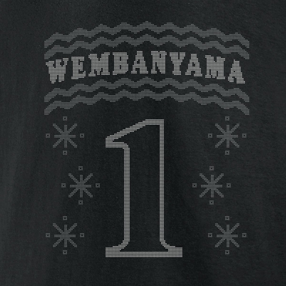 Victor Wembanyama San Antonio Spurs Ugly Sweater Name & Number T-Shirt Outlet