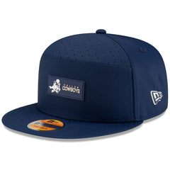 Dallas Cowboys New Era 2025 Sideline Throwback Split Panel 9FIFTY Snapback Hat