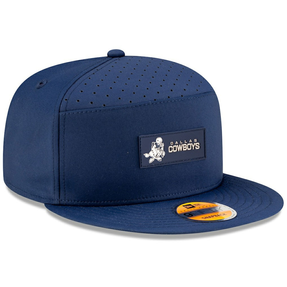Dallas Cowboys New Era 2025 Sideline Throwback Split Panel 9FIFTY Snapback Hat