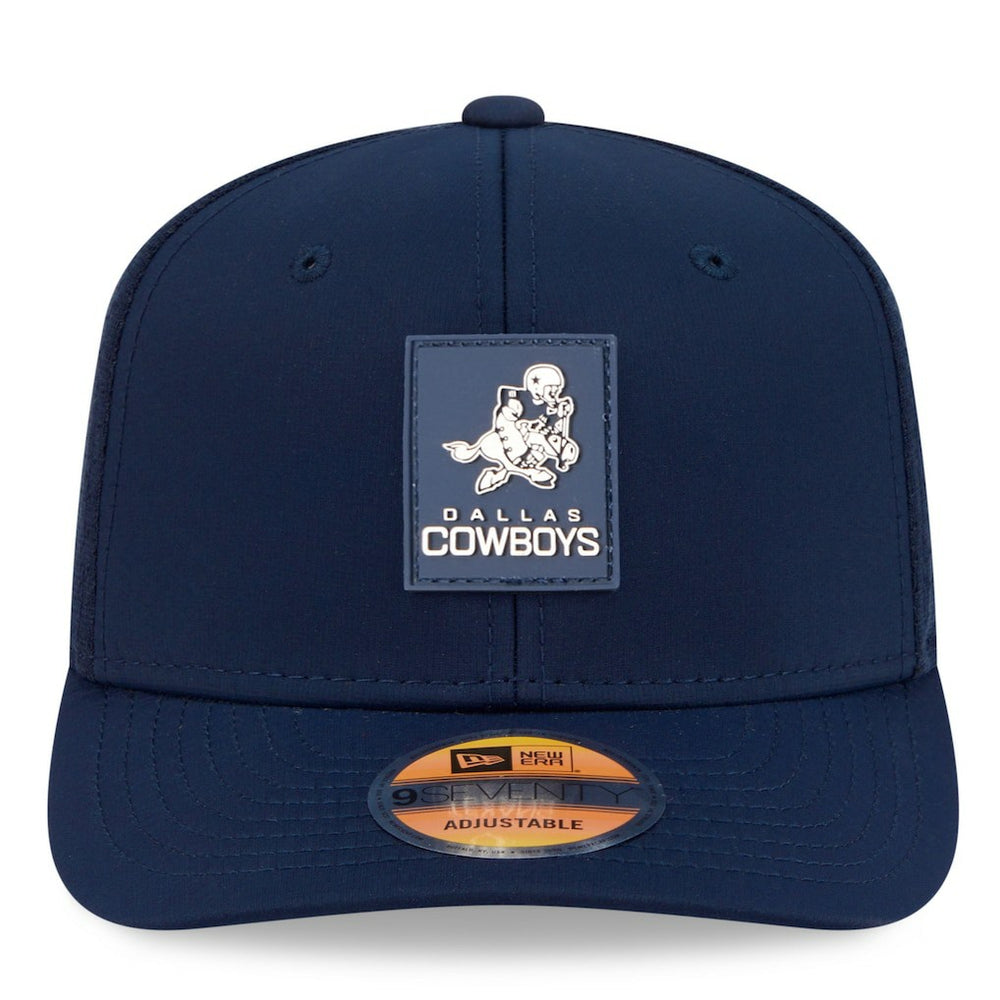 Dallas Cowboys New Era 2025 Sideline Throwback 9SEVENTY Trucker Adjustable Hat