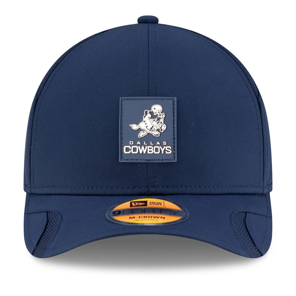 Dallas Cowboys New Era 2025 Sideline Throwback M-Crown 9FORTY Adjustable Hat
