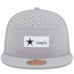 Dallas Cowboys New Era 2025 Sideline Split Panel 9FIFTY Snapback Hat