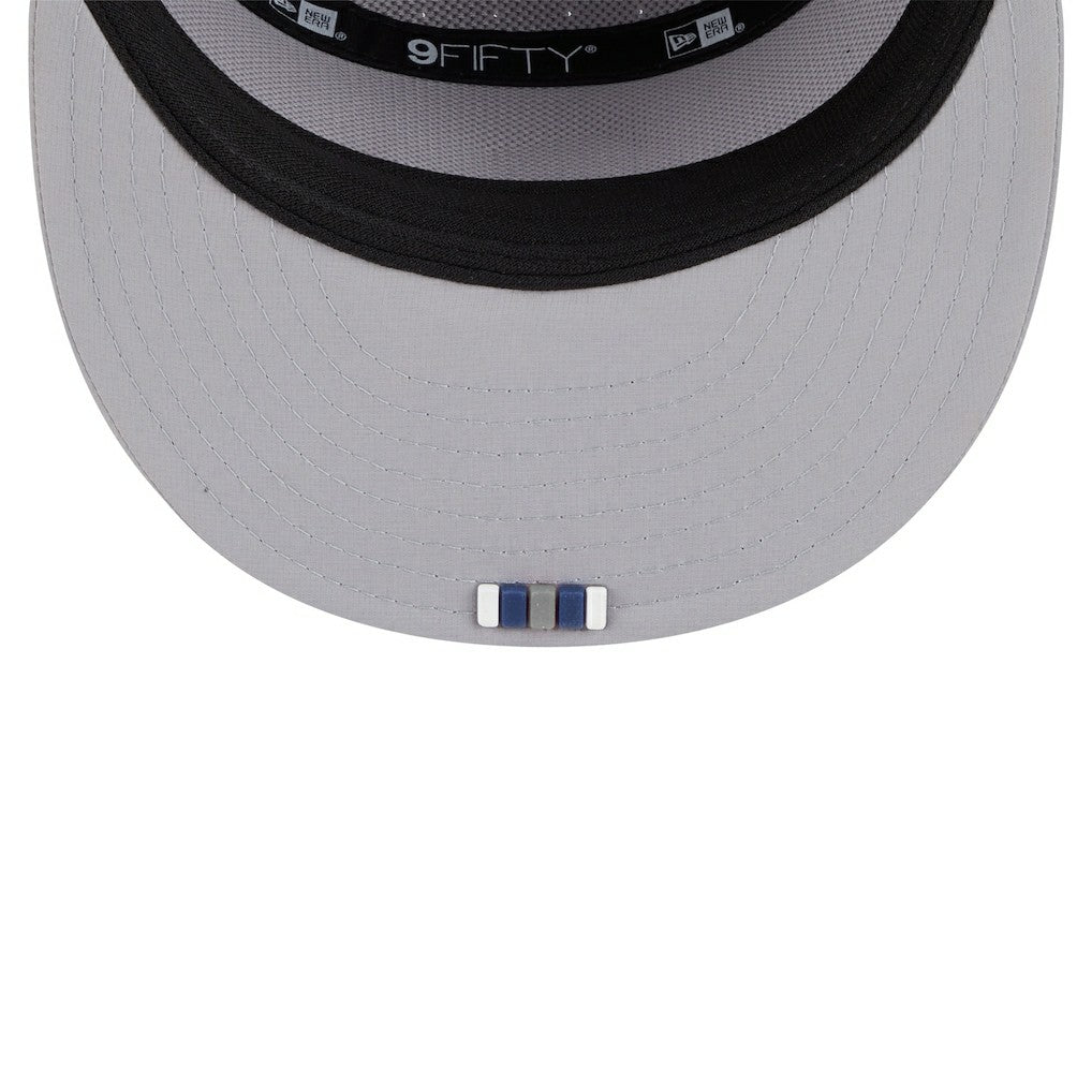 Dallas Cowboys New Era 2025 Sideline Split Panel 9FIFTY Snapback Hat