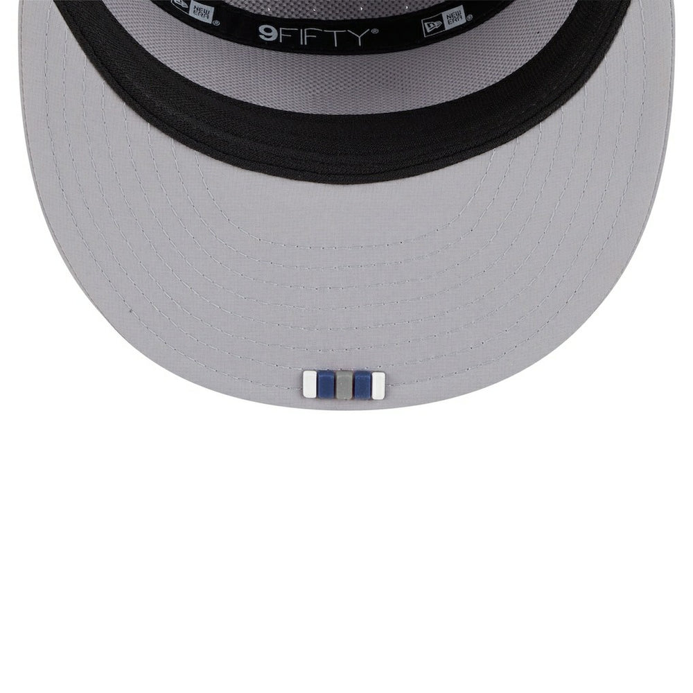 Dallas Cowboys New Era 2025 Sideline Split Panel 9FIFTY Snapback Hat