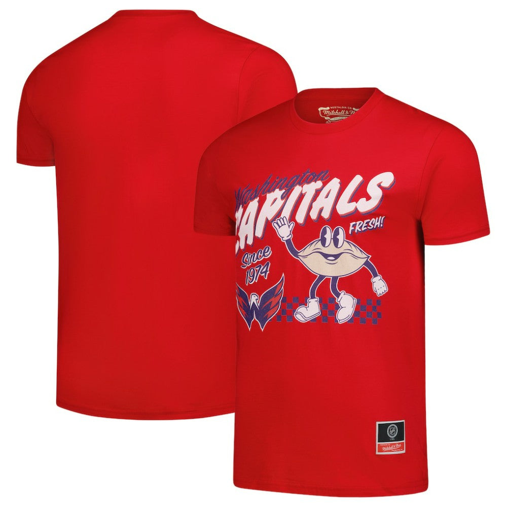 Washington Capitals Mitchell & Ness Local Food T-Shirt Online