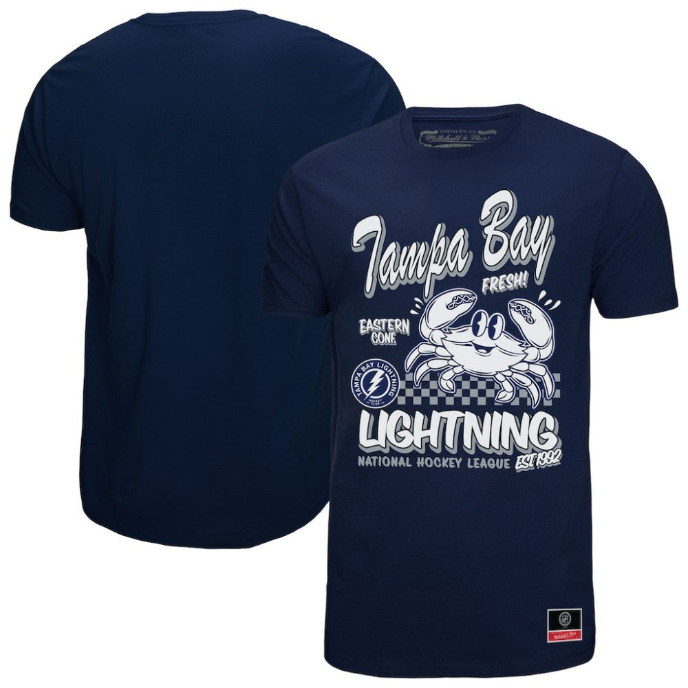 Tampa Bay Lightning Mitchell & Ness Local Food T-Shirt Discount