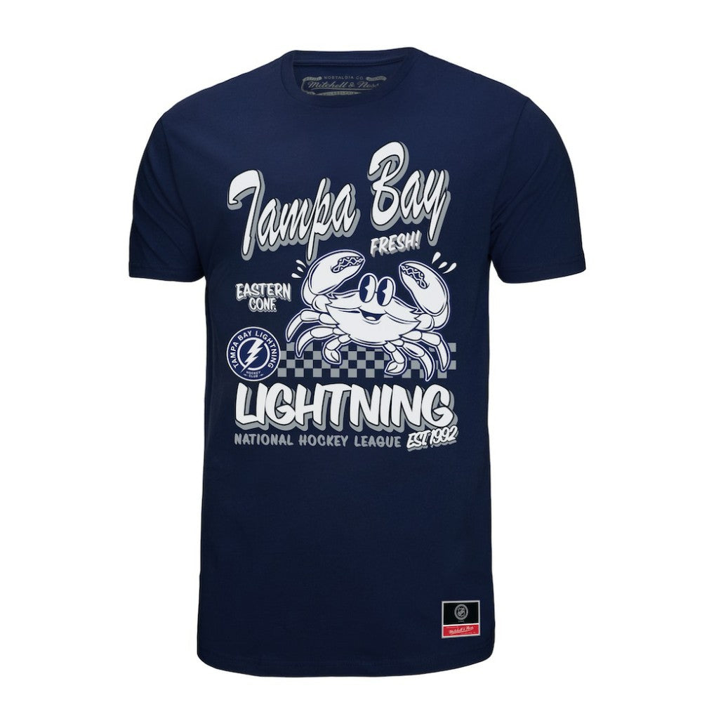 Tampa Bay Lightning Mitchell & Ness Local Food T-Shirt Discount