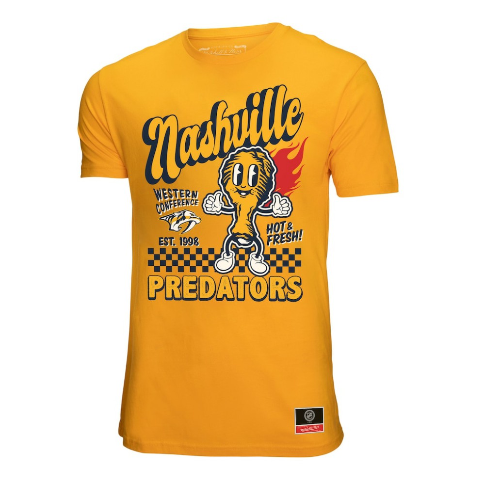 Nashville Predators Mitchell & Ness Local Food T-Shirt Sale